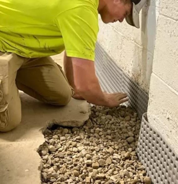 DRI Basement Waterproofing Image